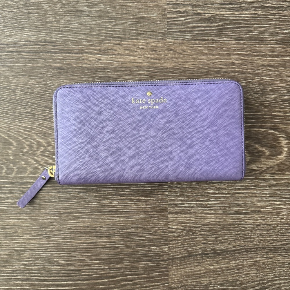 NWOT kate spade wallet lavender